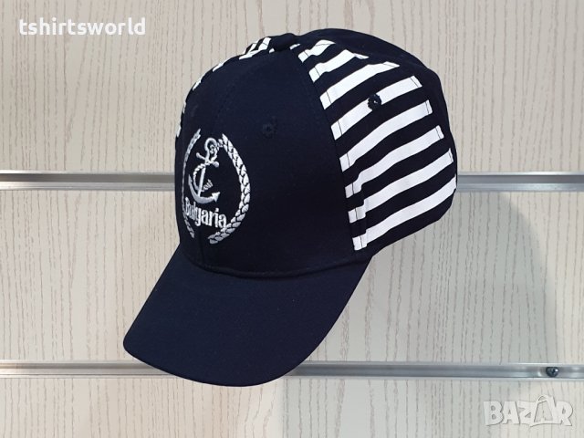 Нова шапка с козирка Морски мотив, Котва, България, снимка 6 - Шапки - 36922660