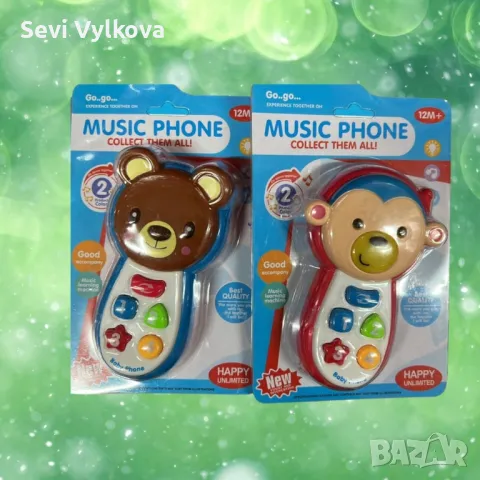 Интерактивен телефон със звуци, снимка 3 - Други - 48708428