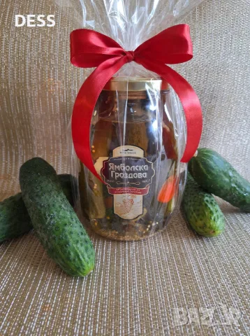 Буркан с изненада- Подарък 2 в 1 😃🥒🥃