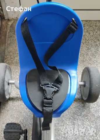 Триколка с Педали за деца от 2 до 4 г. + Чадър и Спирачка ITALTRIKE, снимка 2 - Велосипеди - 50246301