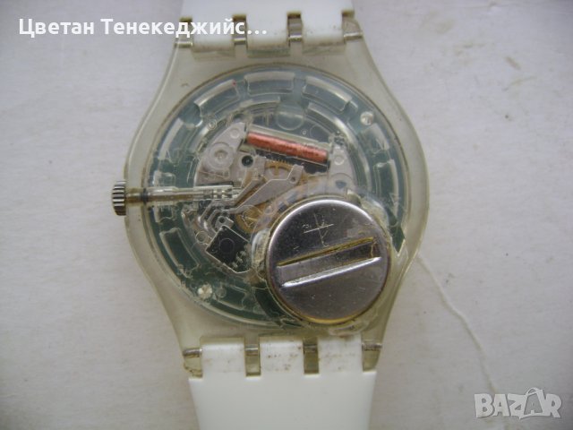 Продавам 1 механичен и 4 кварцови часовника Citizen,Swatch,Sensor, снимка 5 - Мъжки - 42697992