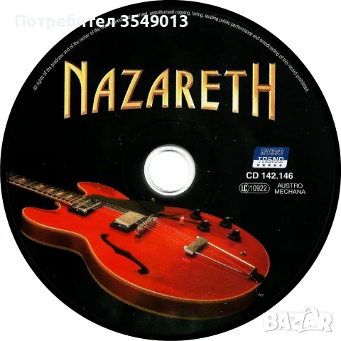CD / ЦД компакт дискове - NAZARETH, снимка 16 - CD дискове - 54102842
