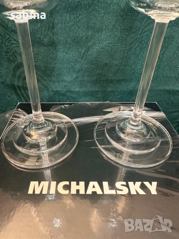 Кристални дизайнерски чаши Michael Michalsky, снимка 8 - Чаши - 52744015