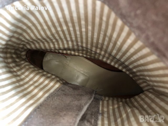 Боти MANFIELD Италия,ест кожа, снимка 6 - Дамски боти - 31806181