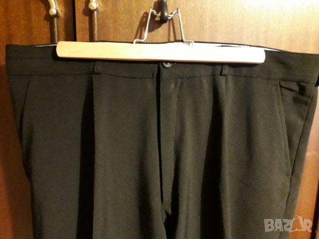 Мъжки черен панталон размер 48-50, снимка 2 - Панталони - 30185916