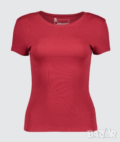 Качествени рипсени тениски FSBN sister-NewYorker, снимка 1 - Тениски - 29282537