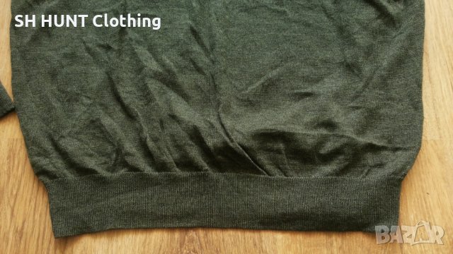 CUBUS AS 100% EXTRA FINE MERINO WOOL размер L за лов риболов туризъм блуза 100% Мерино Вълна - 364, снимка 4 - Блузи - 42785105
