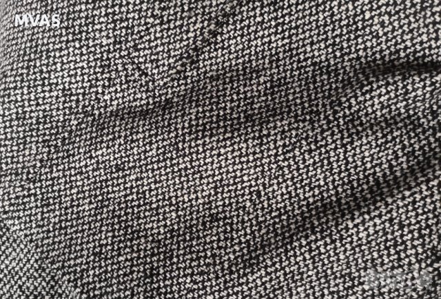 Ново дамско палто черно бяло M L, снимка 5 - Палта, манта - 38194191