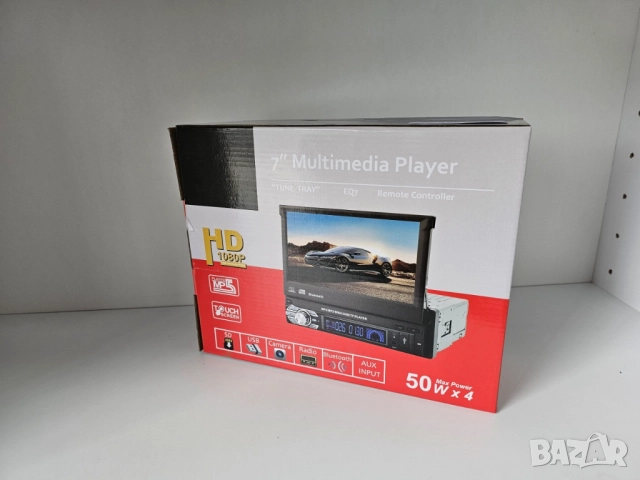 7" автомобилен мултимедиен плейър, MP5, 1DIN, 1080P, сензорен екран, Bluetooth, снимка 6 - Аксесоари и консумативи - 51818449