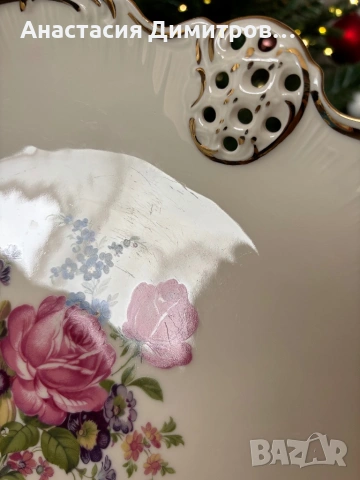 Голямо плато Rosenthal, снимка 5 - Антикварни и старинни предмети - 53339430