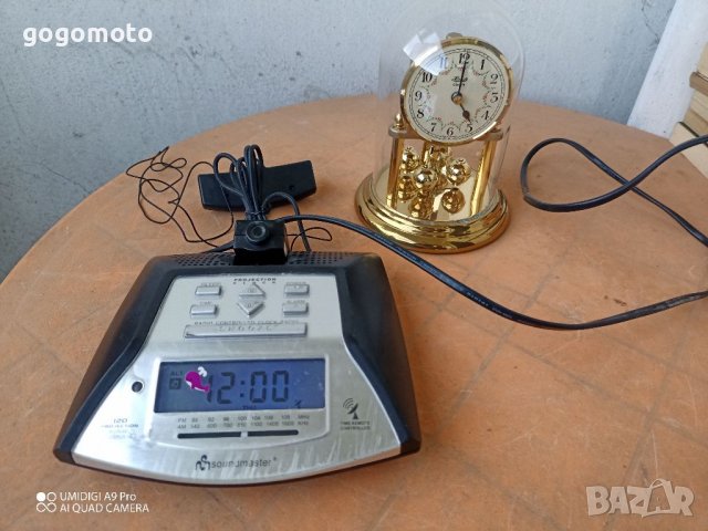 Радио часовник с прожекция на часа на тавана , снимка 16 - Други - 36710177