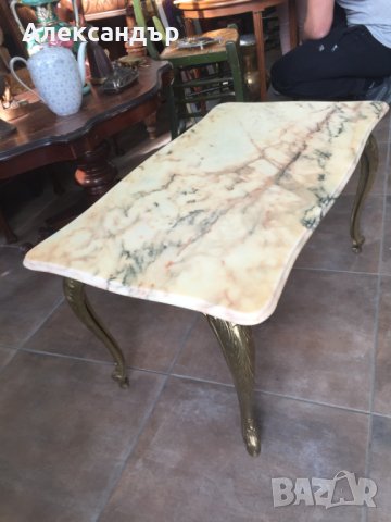 Барокова маса  №3477, снимка 5 - Антикварни и старинни предмети - 39743952