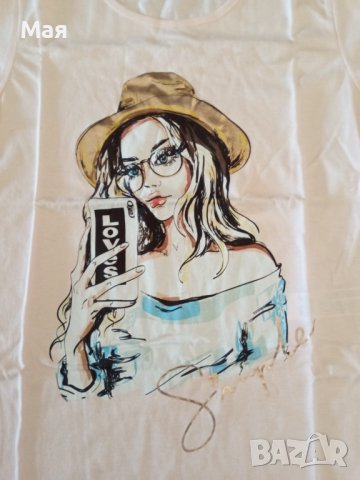 Елегантни дамски тениски, снимка 4 - Тениски - 37434754