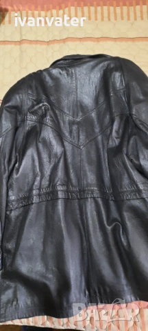 Мъжко кожено яке , снимка 2 - Якета - 54026757