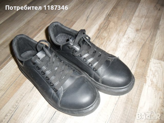 черни обувки 37 номер, снимка 8 - Дамски ежедневни обувки - 40087318