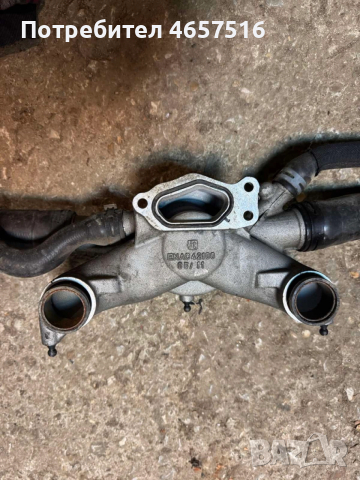 Термостат + тялото комплект за Ауди Audi A8 D4 H4 6.3 W12 500ps. само за 200лв. 07p121115c, снимка 3 - Части - 52515245