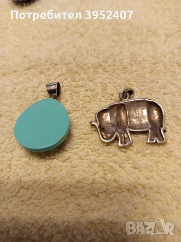 Сребърни висулки, снимка 6 - Колиета, медальони, синджири - 52296779