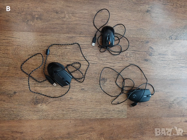 Геймърски мишки A4TECH Trust Logitech, снимка 4 - Клавиатури и мишки - 54149654