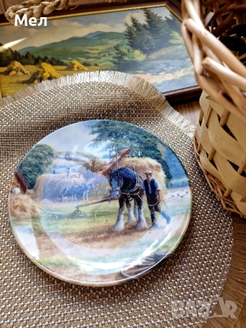 Декоративна чиния Royal Doulton , снимка 2 - Декорация за дома - 52256032