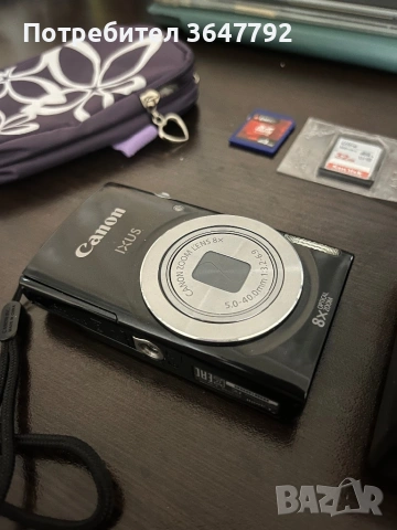Цифров фотоапарат Canon Ixus, снимка 3 - Фотоапарати - 53250821