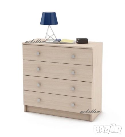 Скрин 70см. с 4 чекмеджета(код-6689), снимка 3 - Скринове - 40852142