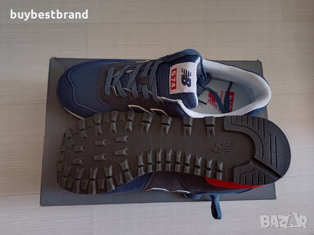 New Balance 574 номер 46,5 Оригинални Мъжки Маратонки, снимка 9 - Маратонки - 33892715