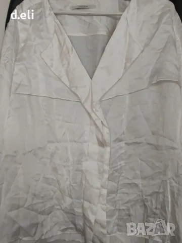 UTERQUE Size M-L 100% коприна, снимка 3 - Ризи - 49696892