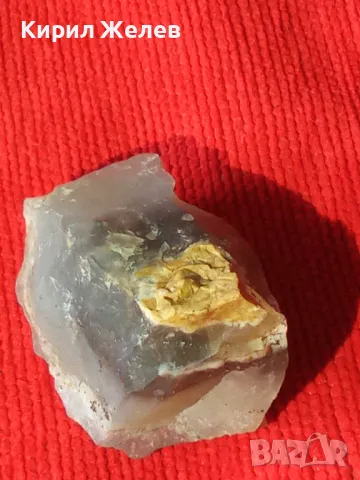 ХАЛЦЕДОН - САМОРОДЕН КЪС ПОЛУСКЪПОЦЕНЕН КАМЪК МИНЕРАЛ за КОЛЕКЦИЯ 26620, снимка 11 - Други ценни предмети - 35682167