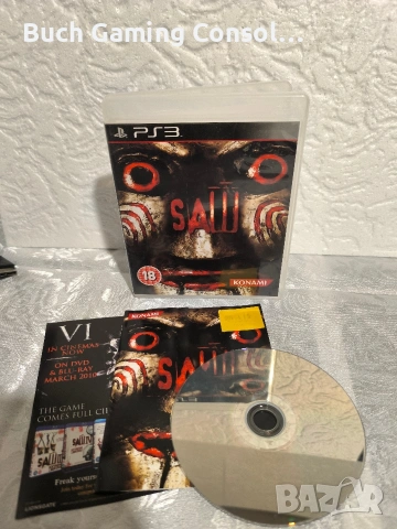 SAW / Playstation 3 Рядка игра в перфектно състояние!, снимка 2 - Игри за PlayStation - 54141103