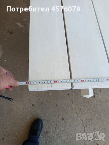 масивна дървена маса в много добро състояние, снимка 3 - Маси - 54244175