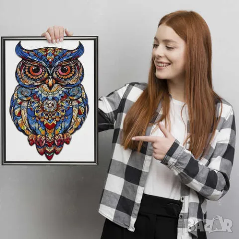 Дървен пъзел с животни / Детски дървени пъзели с животни - 3 модела, снимка 13 - Игри и пъзели - 47727714