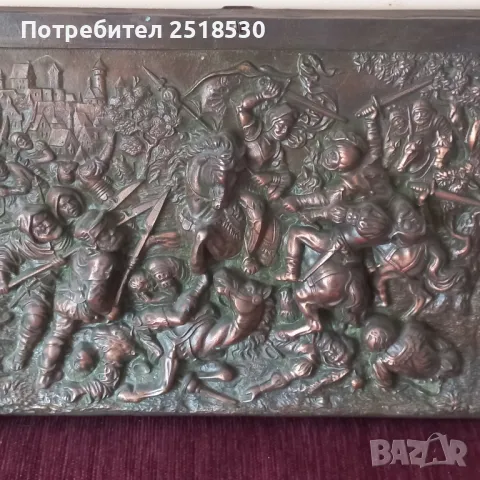 Релефна метална картина, снимка 3 - Картини - 49257152