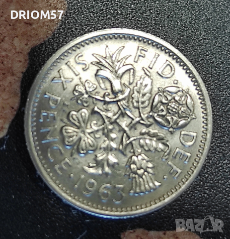 Монети Великобритания(аUNC) - 5 бр.› Кралица Елизабет II (1953-1967), снимка 9 - Нумизматика и бонистика - 53190017