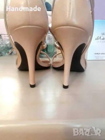 Италиански бутикови сандали естествена кожа, снимка 3 - Дамски елегантни обувки - 39634762
