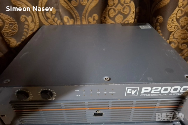 Продавам Професионален усилвател Electro-Voice P2000, снимка 4 - Ресийвъри, усилватели, смесителни пултове - 52775529