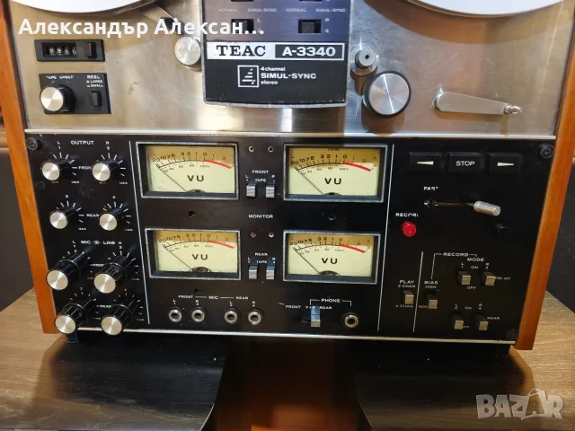 Teac A-3340 с адаптери и ролко, снимка 6 - Декове - 56523412