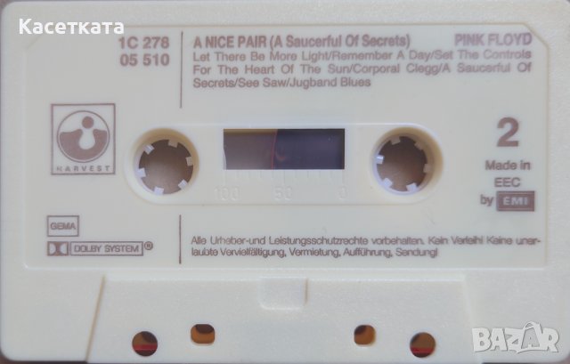 Аудио касети /аудио касета/ Pink Floyd - A Nice Pair, снимка 6 - Аудио касети - 40633966