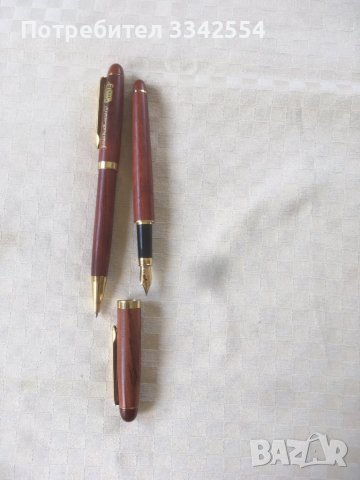 ПИСАЛКА И ХИМИКАЛКА КОМПЛЕКТ ПОЗЛАТА НОВО