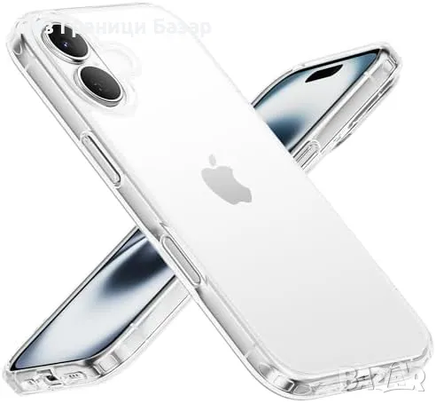 Нов Кристално ясен калъф за iPhone 16 - Висок клас защита, анти-драскотини