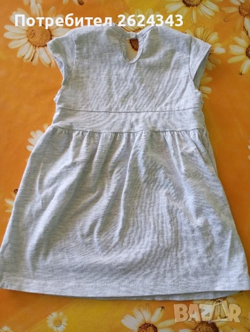 Памучни бебешки гащеризони + рокля, снимка 15 - Бебешки гащеризони - 50774827