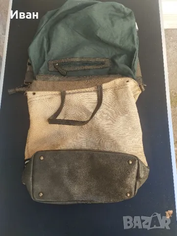 Винтидж Платнена чанта за рамо  (унисекс), снимка 10 - Чанти - 48800048