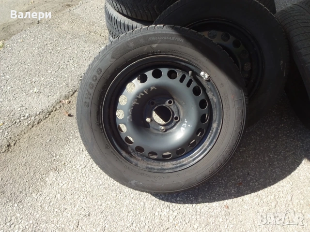 Железни джанти за Opel Zafira ет37, снимка 8 - Гуми и джанти - 53269645