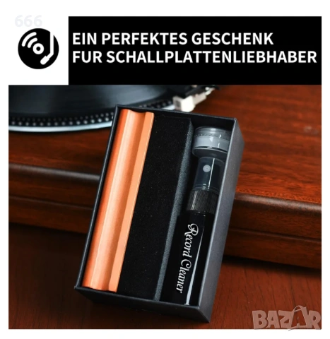 Комплект за почистване 4 в 1 за винилови плочи, снимка 5 - Други стоки за дома - 54107197