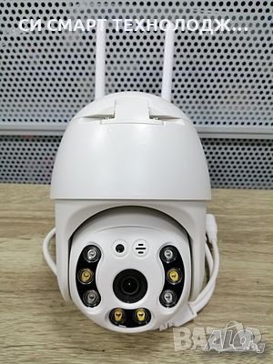 WiFi безжична IP камера  5MP FULL-HD 1080P с нощно виждане 360, снимка 6 - IP камери - 29291127
