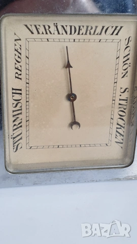 Настолен часовник ETERNA,барометър и термометър, снимка 3 - Антикварни и старинни предмети - 53906443