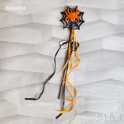3139 Светеща пръчка за Хелоуин Паяжина с паяк, снимка 6 - Други - 38313972