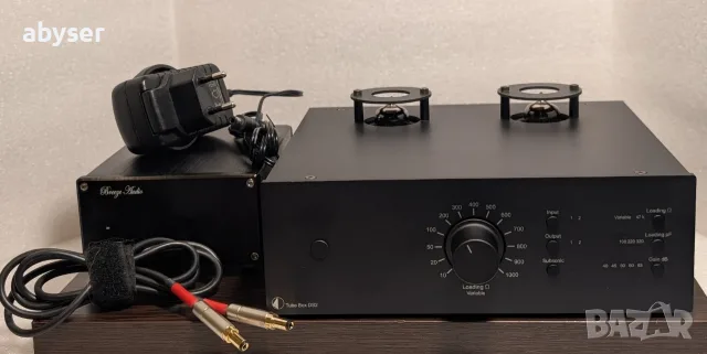 Pro-Ject Tube Box DS2 лампов RIAA предусилвател, снимка 2 - Грамофони - 55826821
