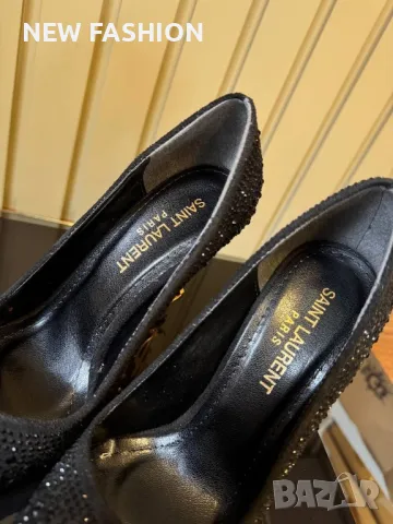 Дамски Обувки ✨YVES SAINT LAURENT , снимка 5 - Дамски обувки на ток - 49881356