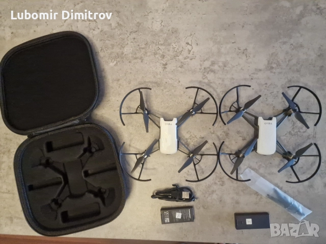 DJI Tello 2 дрона, снимка 5 - Дронове и аксесоари - 51654068