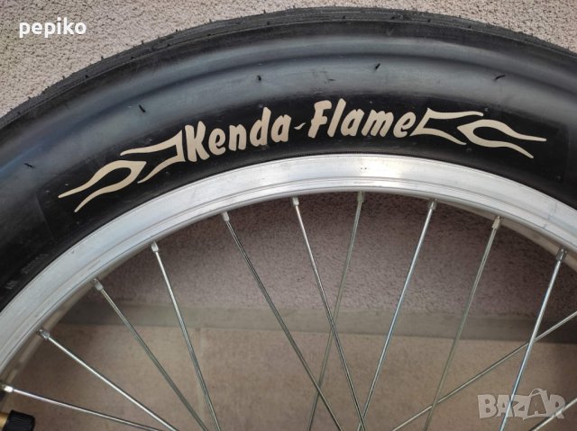 Продавам колела внос от Германия  предна капла за вмх с гума 20 цола КЕНДА ФЛАМЕ,, снимка 5 - Части за велосипеди - 39330276